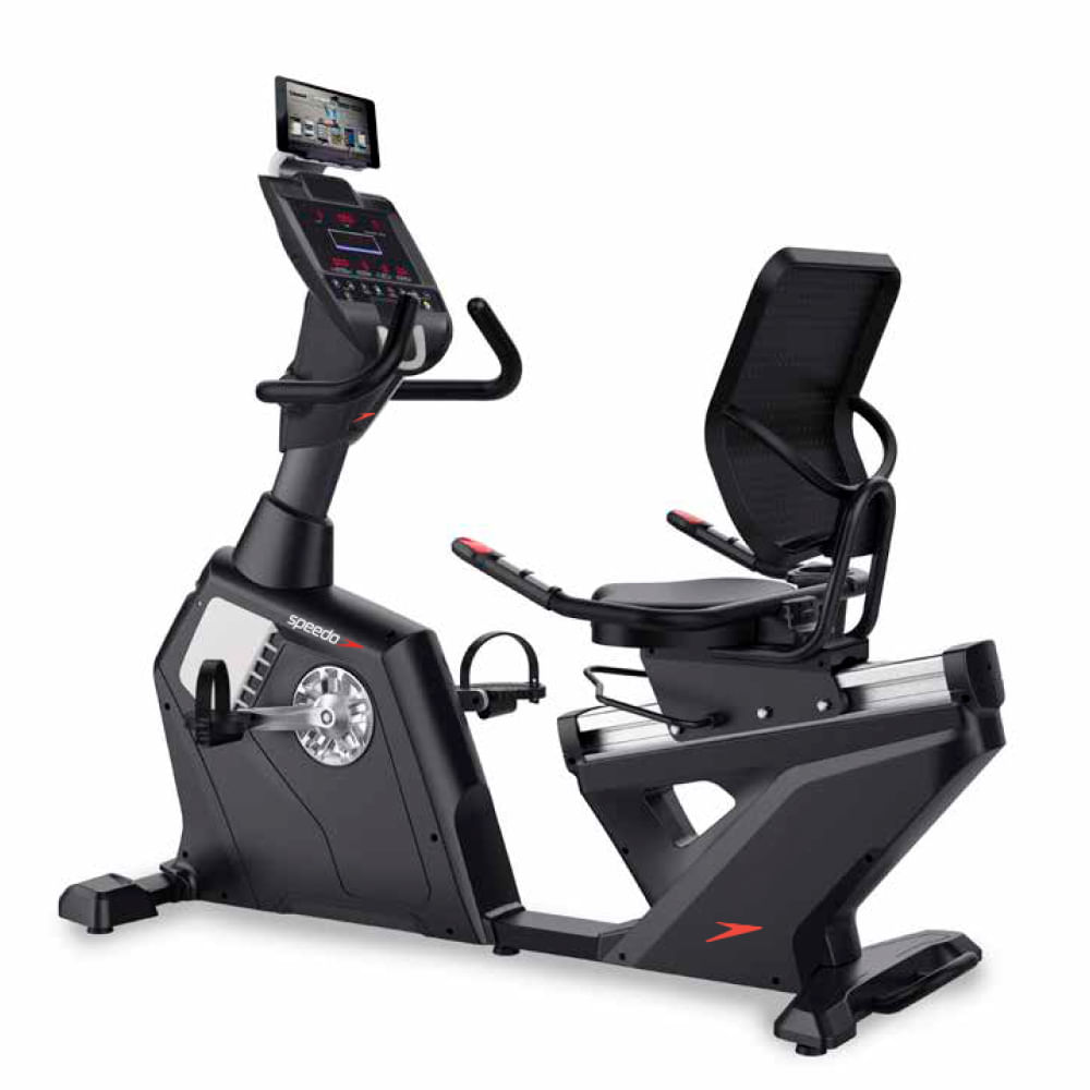 Bicicleta Horizontal Speedo R75 - Profissional Painel LED